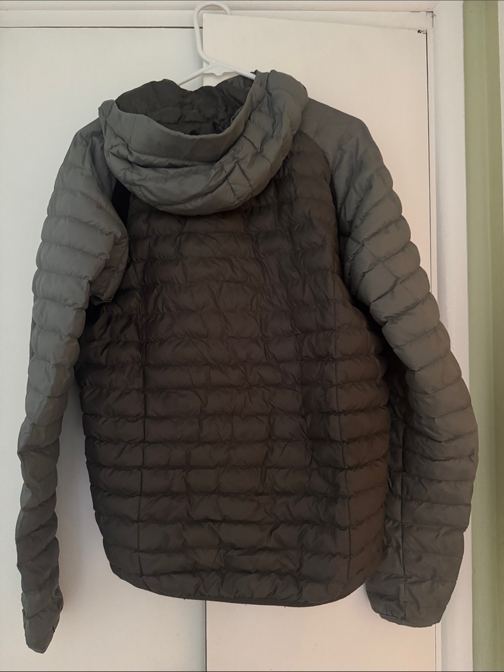 Haglofs Men's Hooded Puffer Jacket - Olive - Picture 4 of 7
